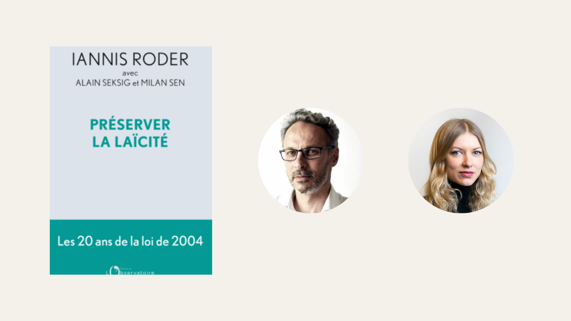 Book club autour de Iannis Roder
