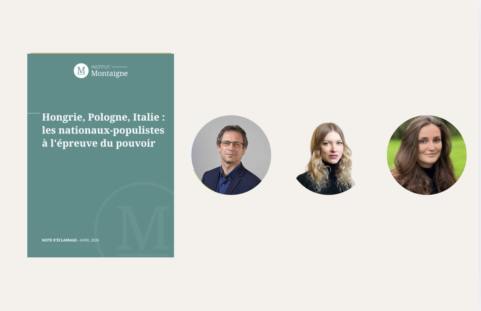 Les nationaux-populistes à l'épreuve du pouvoir 