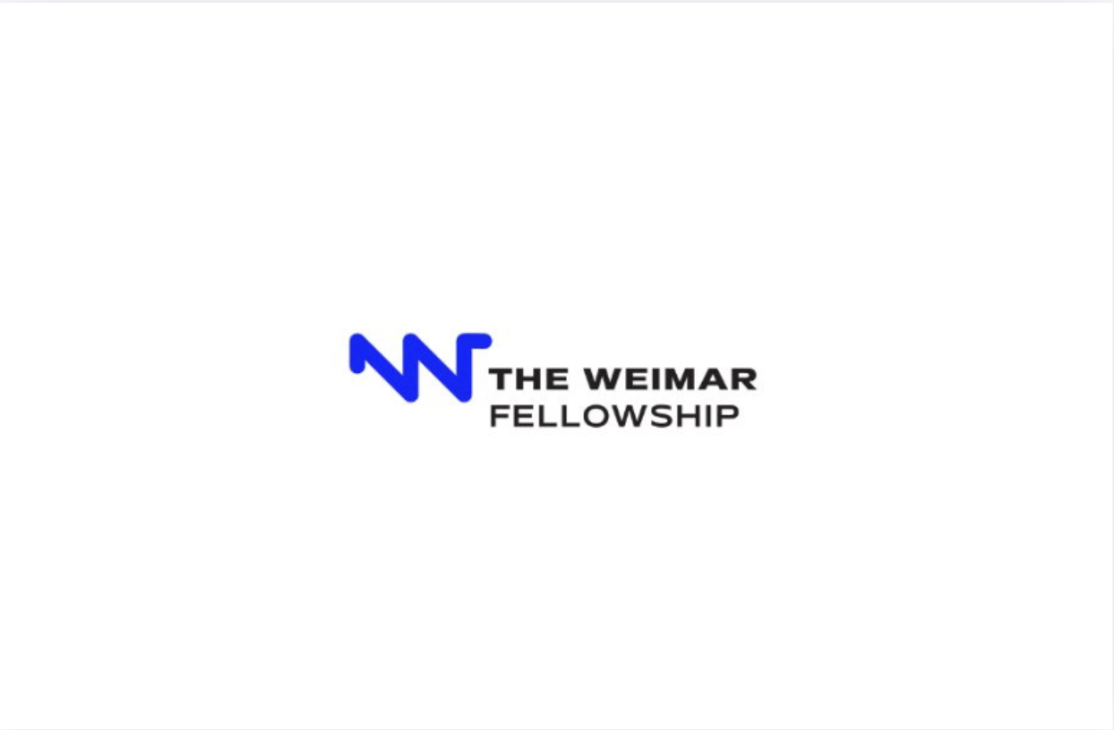 Weimar Fellowship Program