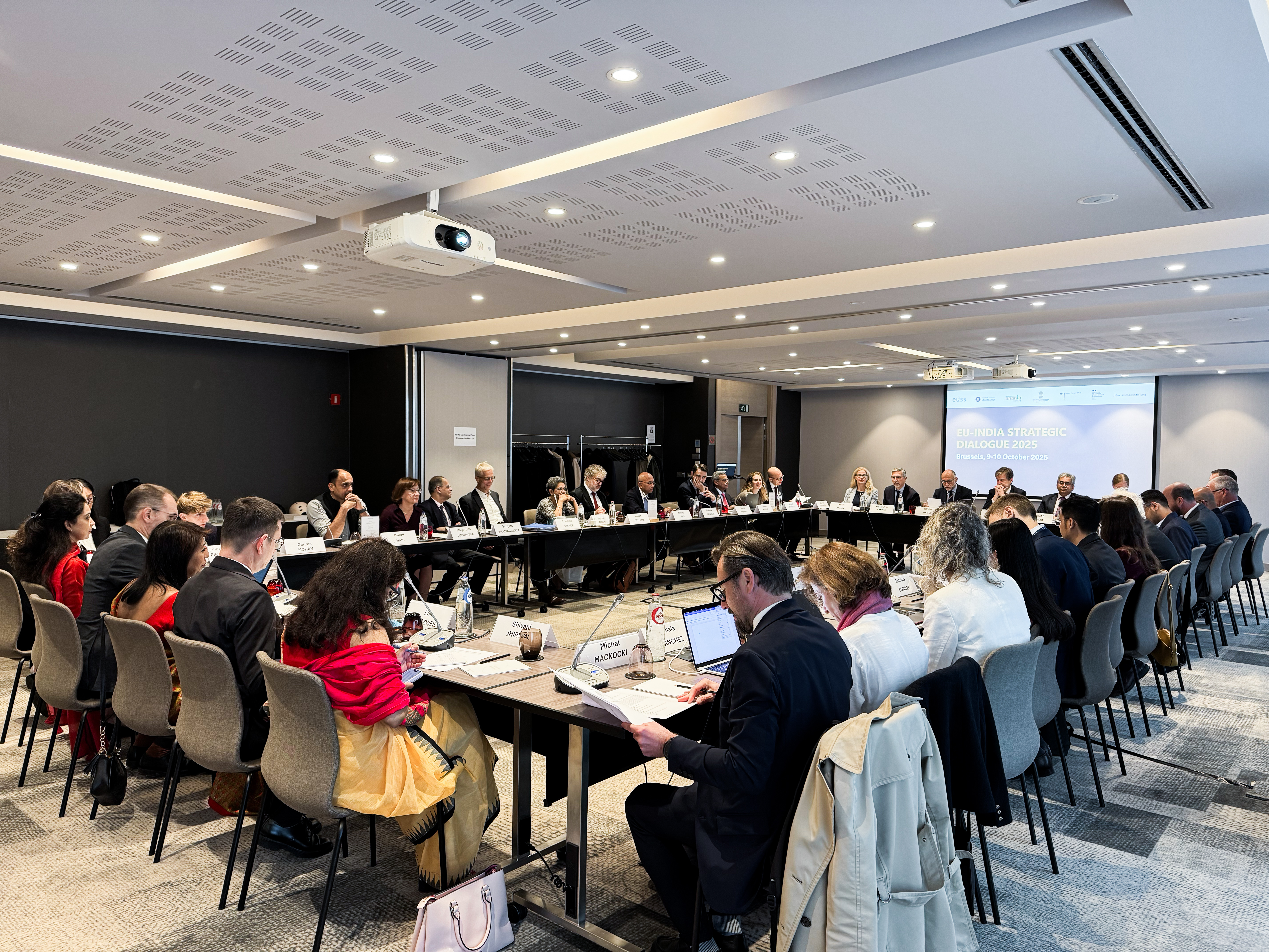 Édition 2024 du dialogue stratégique Europe-Inde avec Ananta Centre et l’Institut d'études de sécurité de l'Union européenne