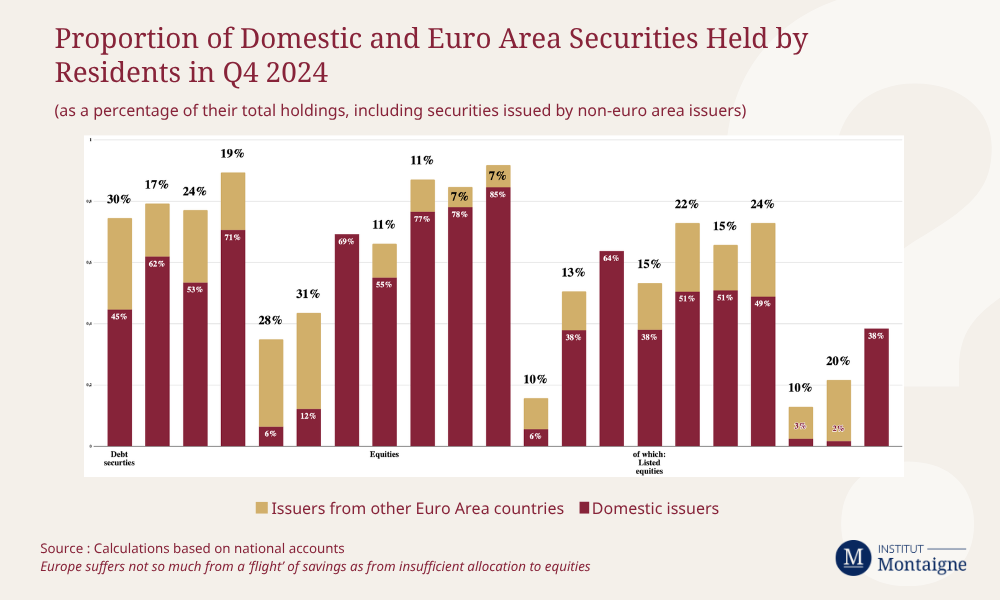 Proportion of Domestic and Euro Area Securities Held by Residents in Q4 2024 