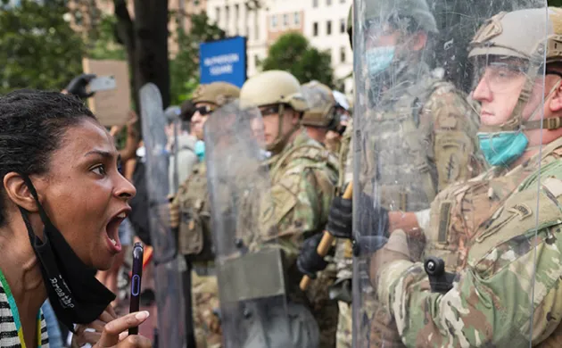 Civil-Military Relations Against the Backdrop of U.S. Protests