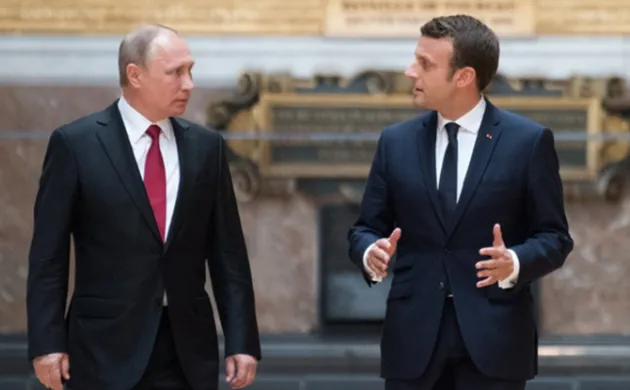 Emmanuel Macron in Russia: Viewpoints from Paris to St. Petersburg