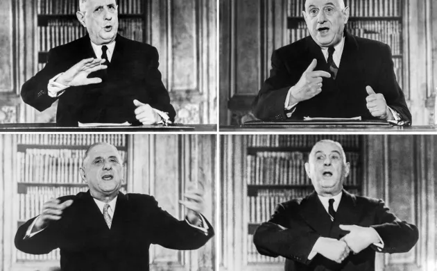 [Campagnes électorales] - 1965, France : la première campagne pour l’Élysée de la Ve République