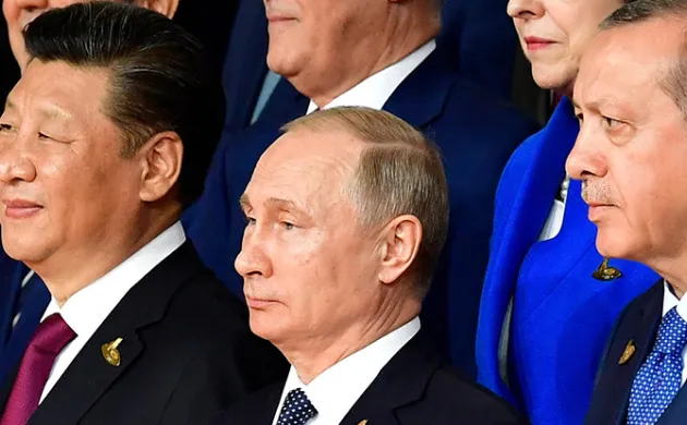 Erdogan, Xi Jinping et Poutine : trois hommes, une même ambition