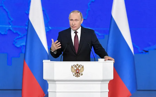 [Le monde vu d'ailleurs] - Vladimir Poutine au Parlement russe : la guerre, nouvelle normalité
