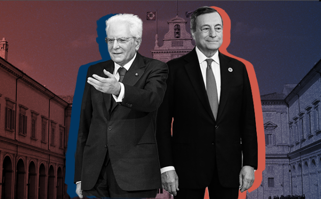 Le tandem italien : Sergio Mattarella et Mario Draghi