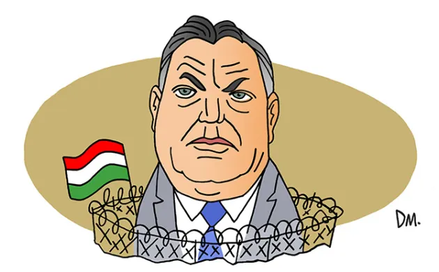 Portrait of Viktor Orbán - Prime Minister of Hungary