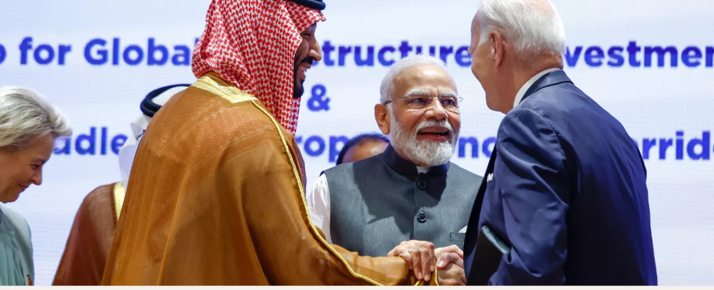 Corridor entre l'Inde, le Moyen-Orient et l’Europe : l'avenir incertain du projet américain