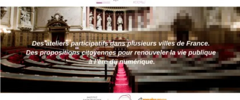 Démocratie Mise à Jour - Restitution aujourd'hui à l'Assemblée nationale