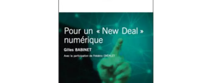 "Pour un "New Deal" numérique" : Nouvelle étude