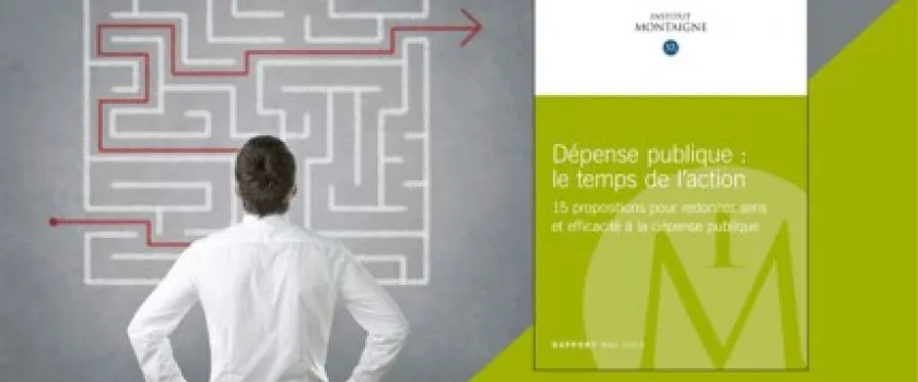 Nouveau rapport - Dépense publique : le temps de l’action