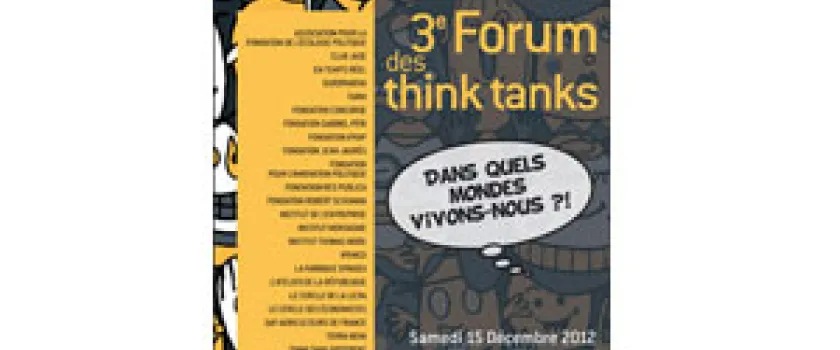 Invitation au 3eme Forum des think tanks