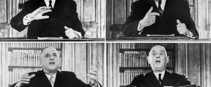 [Campagnes électorales] - 1965, France : la première campagne pour l’Élysée de la Ve République