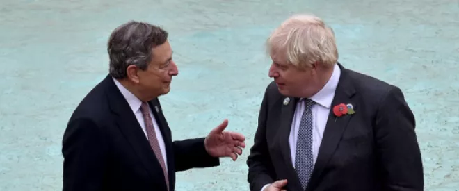 Draghi, Johnson : le modèle et l'anti-modèle