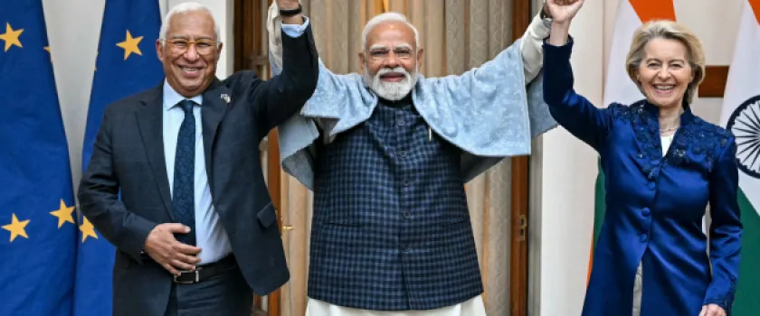 Leapfrogging in EU-India relations: From Free Trade to Strategic Defence and Tech