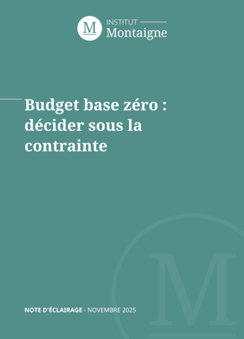 <p><strong>Budget base zéro :<br />
décider sous la contrainte</strong></p>
