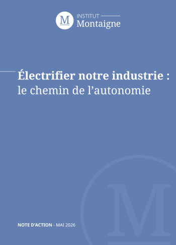<p><strong>Électrifier notre industrie :</strong>&nbsp;<br>le chemin de l’autonomie</p>
