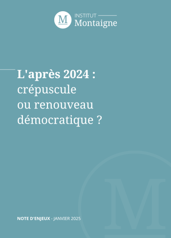 <p><strong>L'après 2024 : crépuscule ou renouveau démocratique ?</strong></p>
