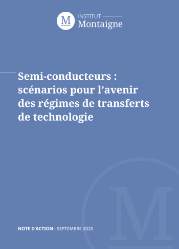 <p><strong>Semi-conducteurs : scénarios pour l’avenir des régimes de transferts de technologie</strong></p>
