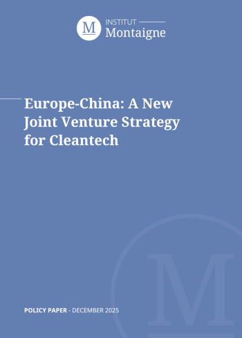 <p><strong>Europe-China: A New</strong><br />
<strong>Joint Venture Strategy<br />
for Cleantech</strong></p>
