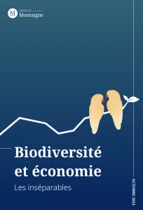 <p><strong>Biodiversité et économie</strong><br />
les inséparables</p>
